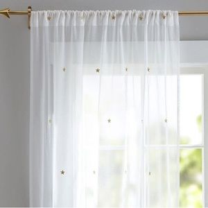 Pottery barn nursery curtains